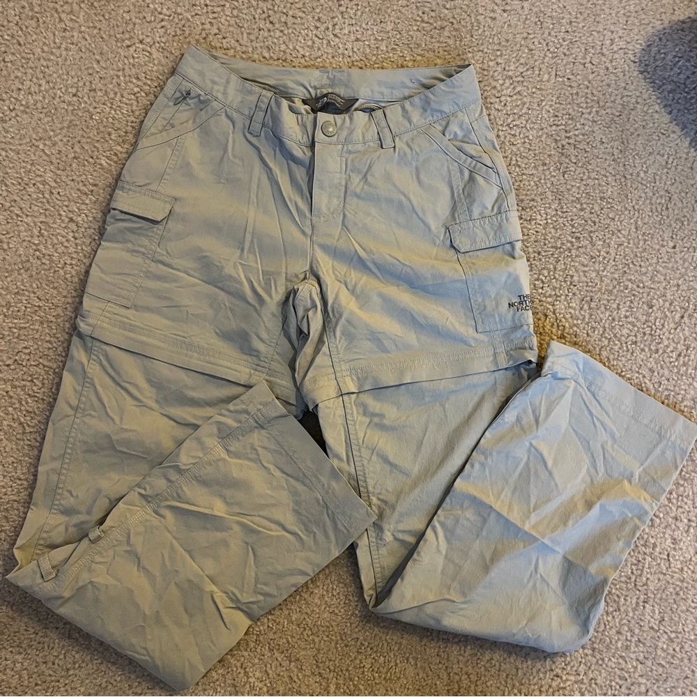 The North Face zip-off hiking pants